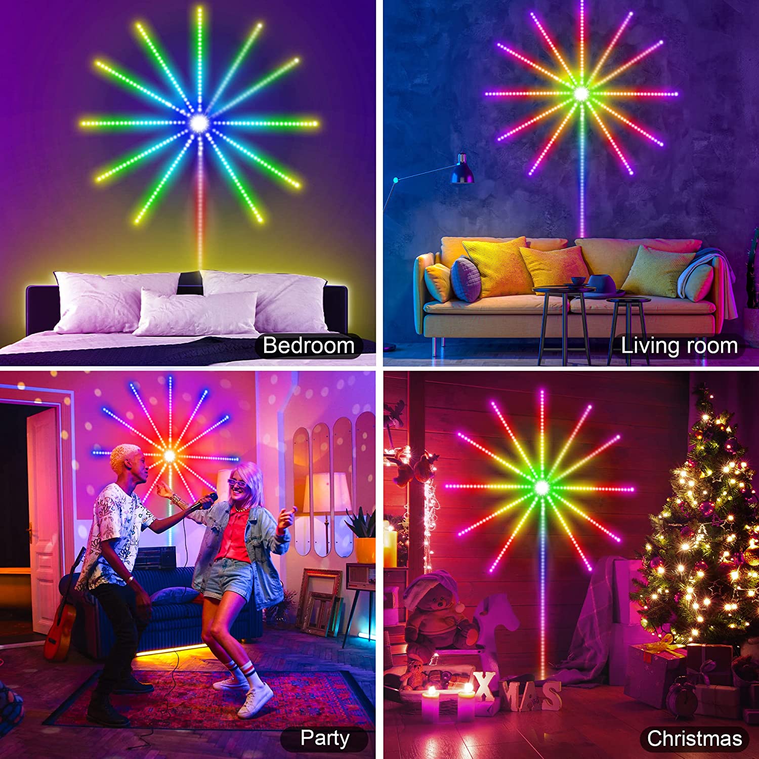 Smart Firework LED Light Display - smartworldmax