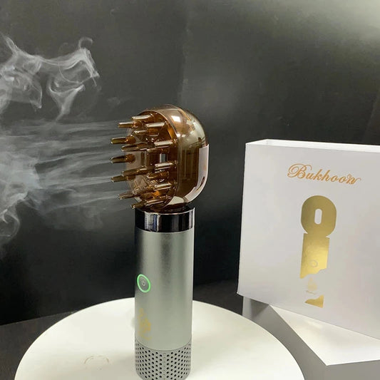 مبخرة " الفاتنة " للشعر والملابس للمنزل والسيارة        " ALFATENA "  Incense Diffuser Comb / Home & Car Arabic Bakhoor Burner 2023 - smartworldmax